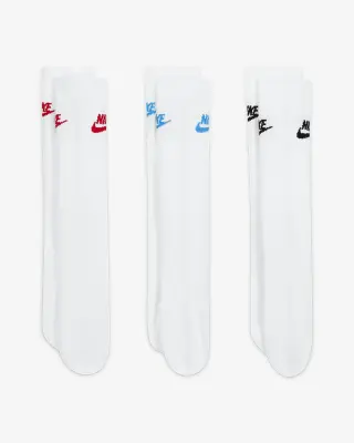Chaussettes Nike essentials tri-pack – White — photo 2