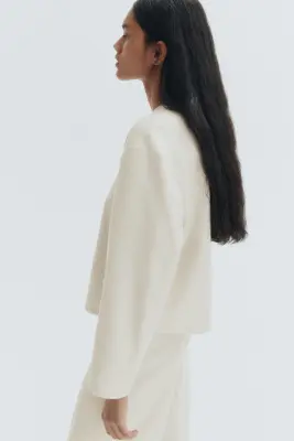 Sweat oversize - Beige clair — photo 4