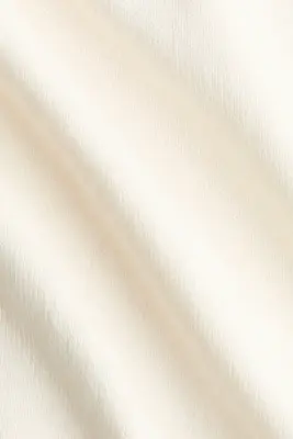 Top col roulé en maille fine - Crème — photo 3