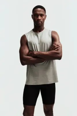 Débardeur de sport Regular Fit DryMove™ - Vert matcha — photo 1