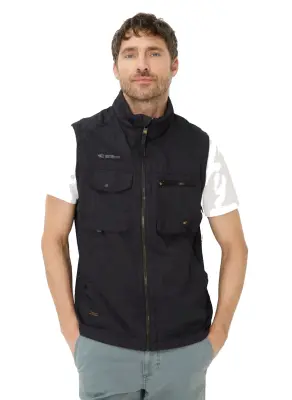 CAMEL ACTIVE GILET REPORTER Marine — photo 2