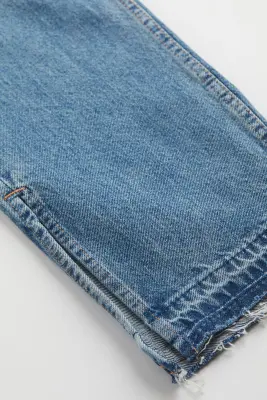 Straight High Jeans - Bleu denim clair — photo 1