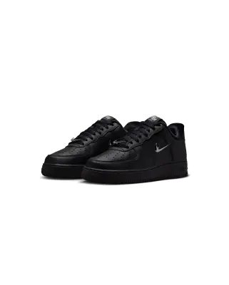 W Air Force 1 '07 Black Metallic Silver — photo 2