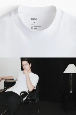 T-shirt Cooling Relaxed Fit - Blanc — photo 5
