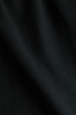 Pantalon en lin mélangé - Noir — photo 3