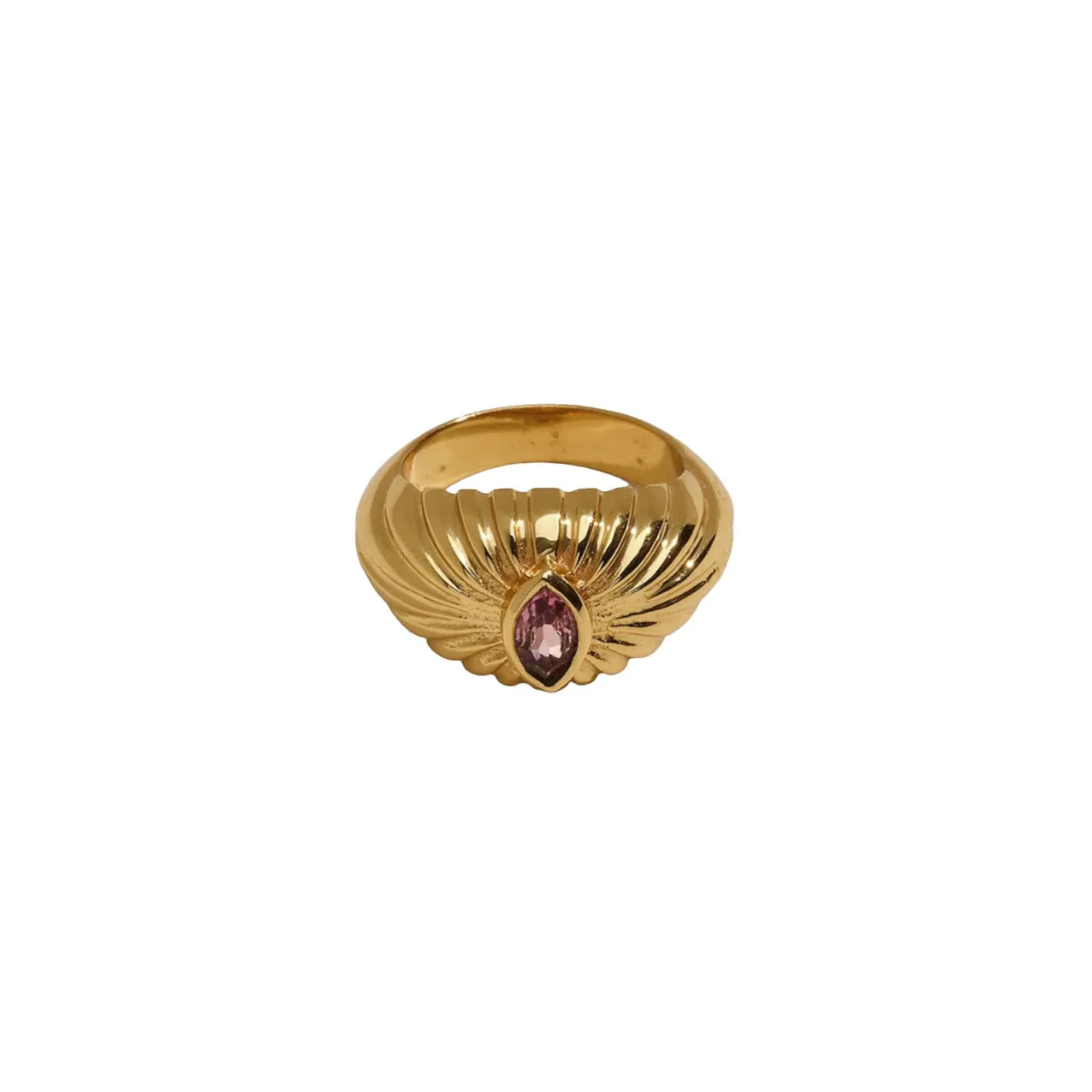 Bague Mum Quartz rose indien - Ucciani