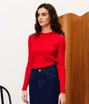 FrNch – Pull Amaryllis Rouge — photo 3