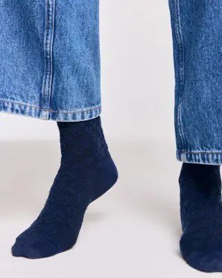 Chaussettes Anta bleu marine — photo 2