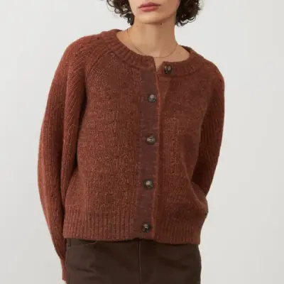 Gilet Aisling Chocolat — photo 1