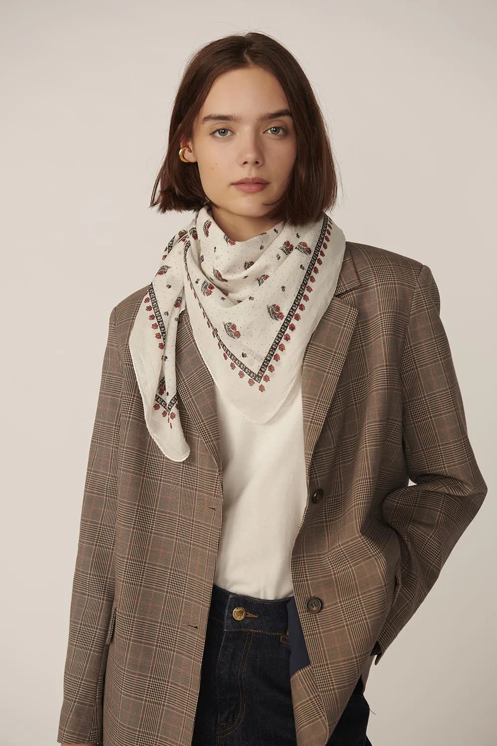 Foulard Nymou Sesame