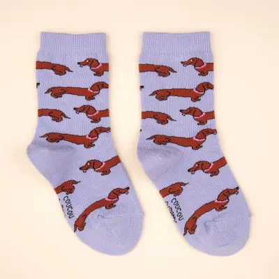 Chaussettes enfant Teckel Coucou Suzette — photo 1
