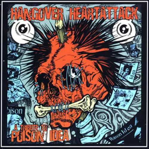 VARIOUS ARTISTS  COMPILATION – hangover heartattack (a tribute to POISON IDEA) – VINYL LP (black)