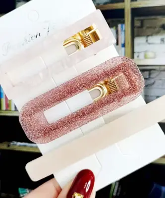 TRS – Barrettes à Cheveux 3 pcs Rose
