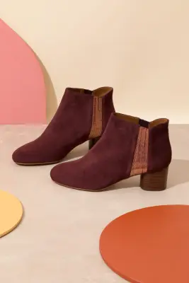 chaussures parady prune — photo 1