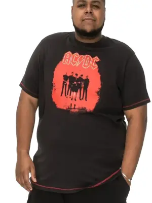 DUKE TEE SHIRT ACDC Noir — photo 2