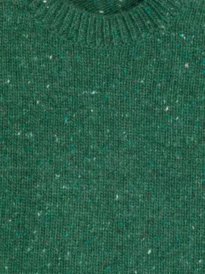 Pull en maille - Vert/Moucheté — photo 2