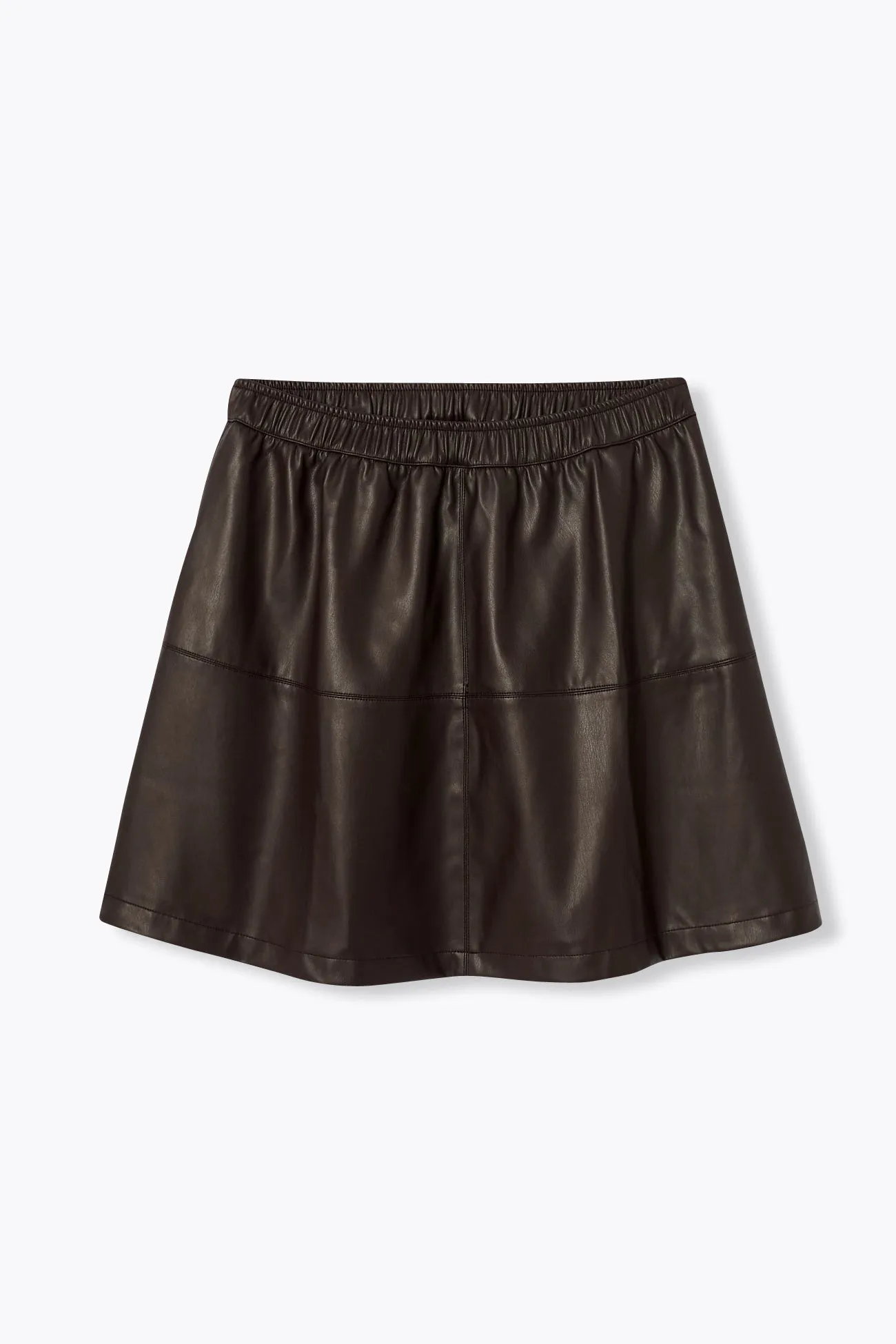 Jupe courte en simili Femme