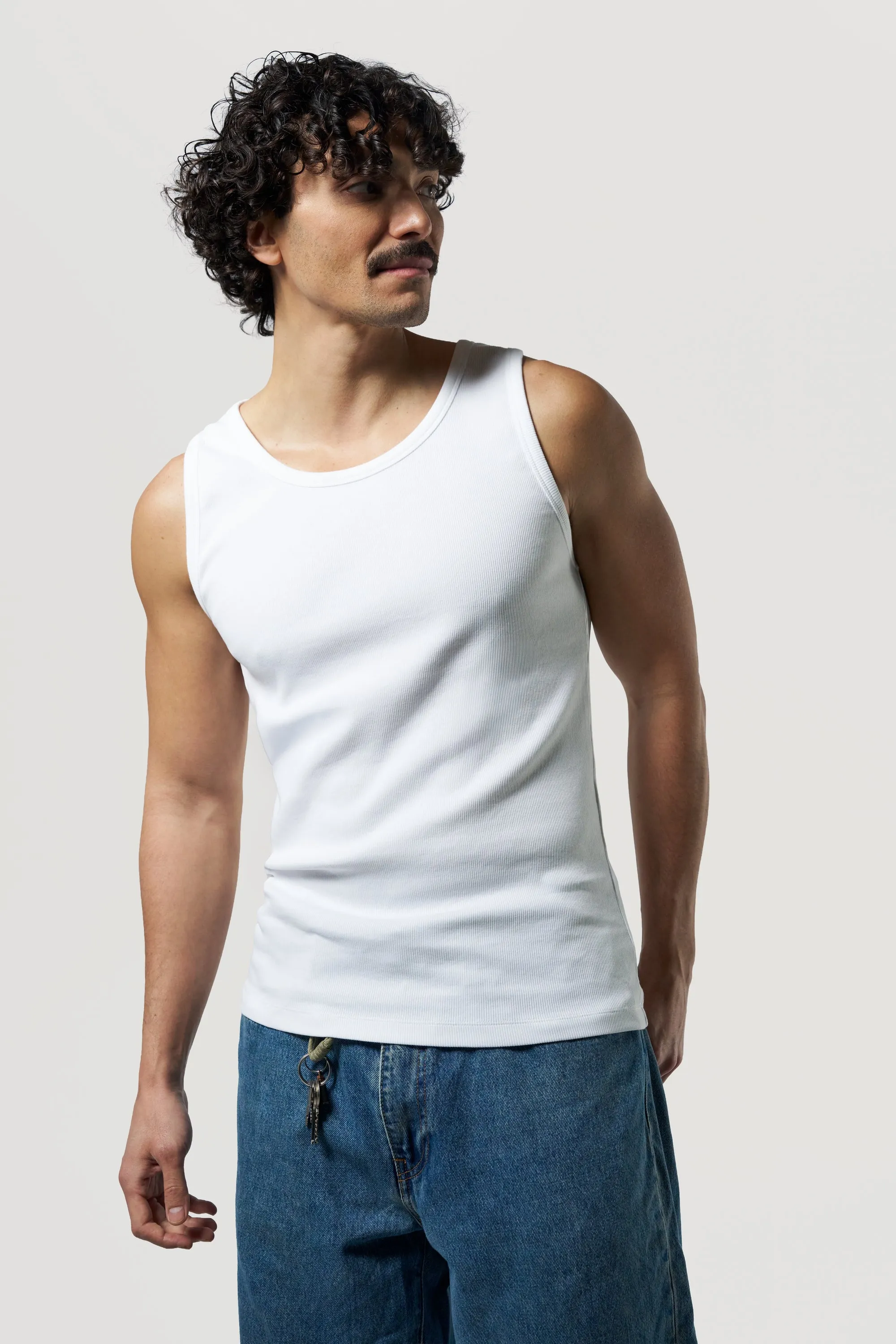 Le marcel - Blanc