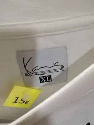 T-shirt Karl Kani Blanc — photo 2