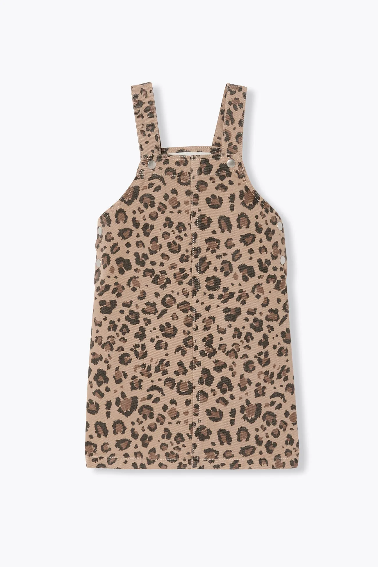 Robe-salopette enfant léopard