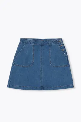Mini-jupe en jean Femme — photo 1