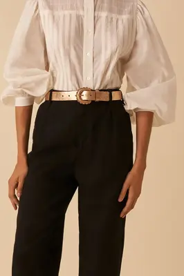 blouse ray ecru — photo 2