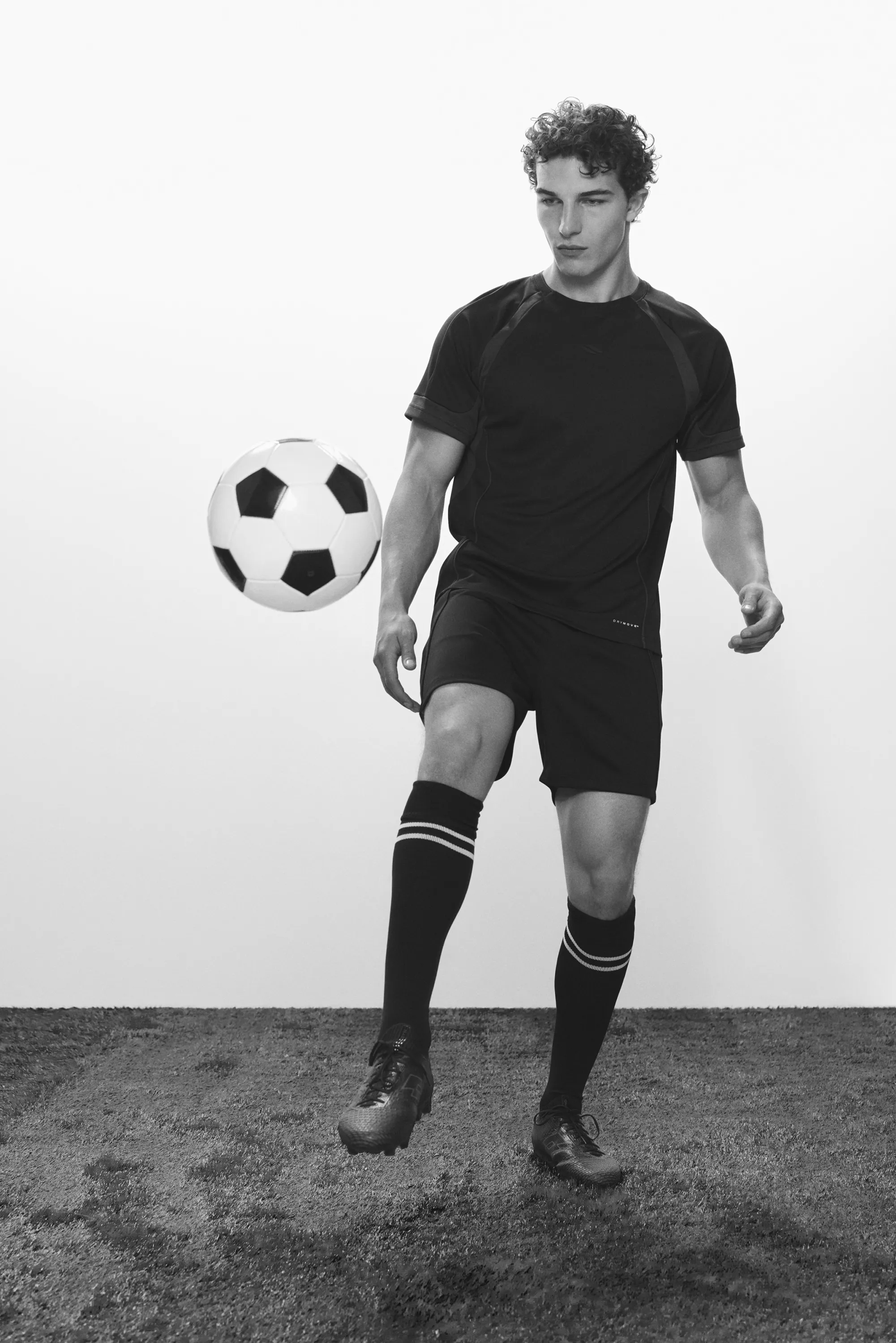 Short de football DryMove™ - Noir