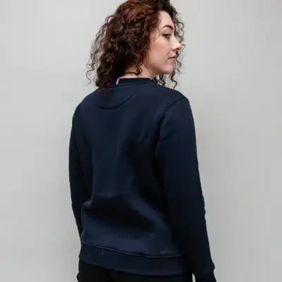 Sweat Alexia molletonné bleu marine — photo 2