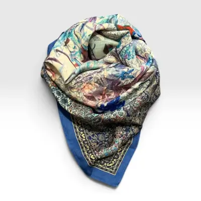 Carré Patchwork Floral — photo 3