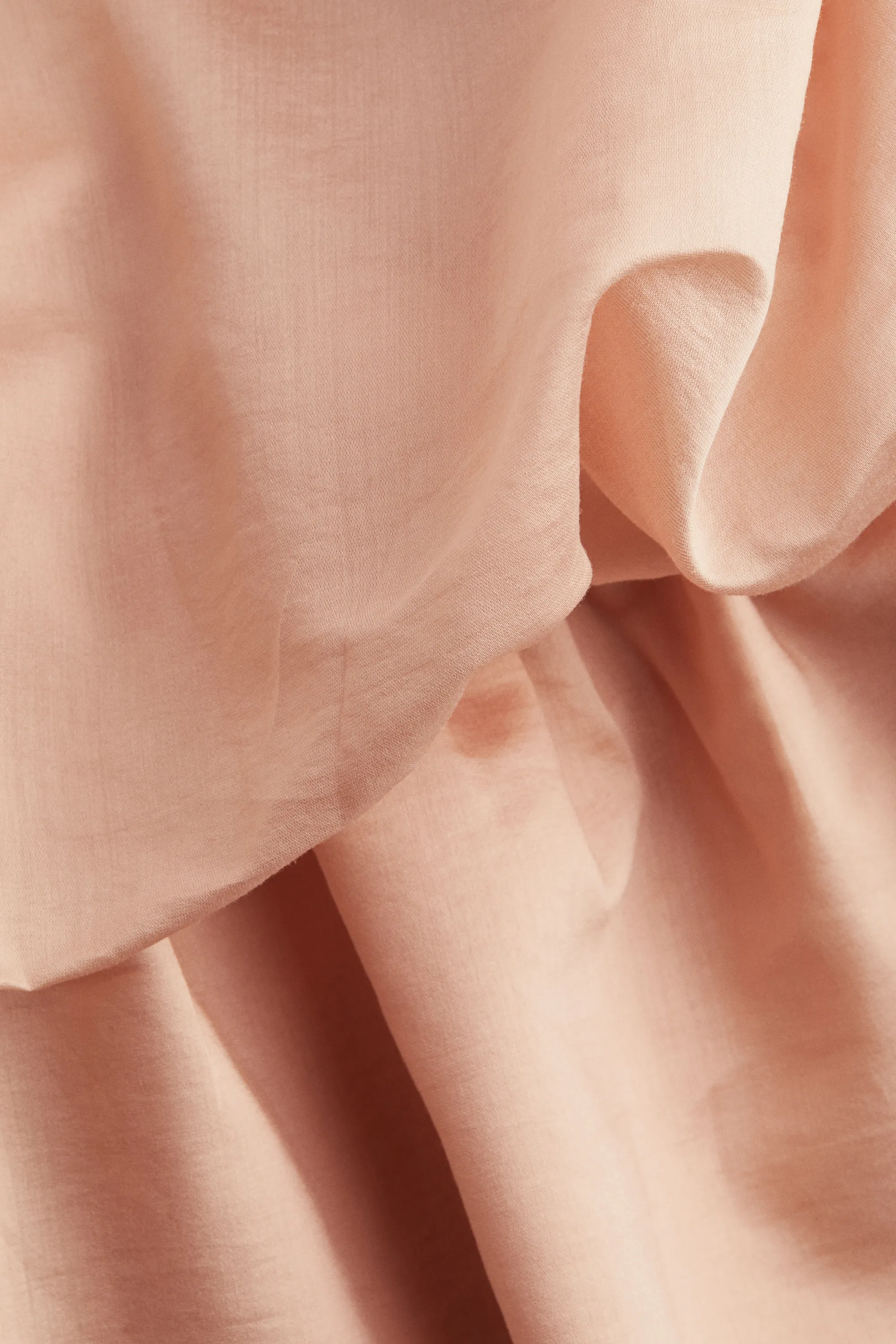 Robe à effet boule - Rose poudré