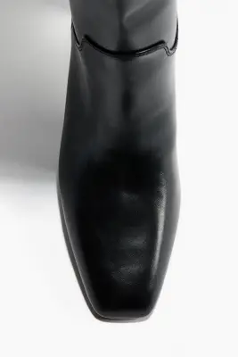 Bottes de hauteur genou - Noir — photo 4
