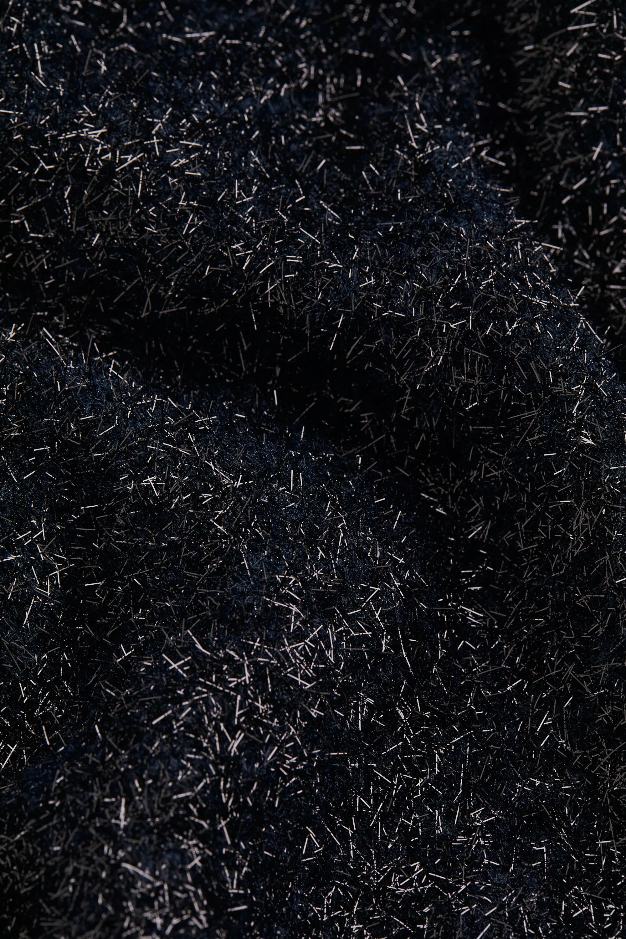 Pull scintillant - Bleu foncé