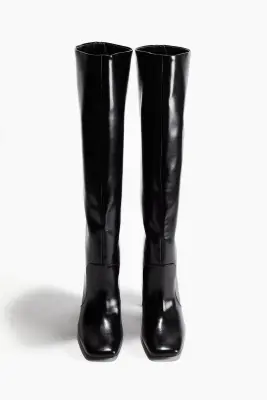 Bottes de hauteur genou - Noir — photo 1