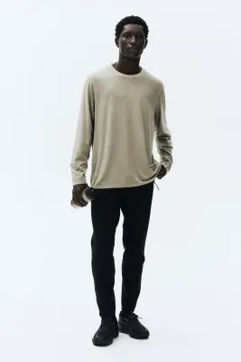 Pantalon jogger de sport Slim Fit DryMove™ - Noir — photo 1