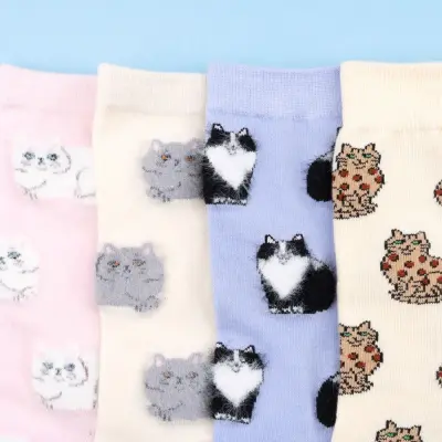 Chaussettes Chat Bengal Coucou Suzette — photo 5