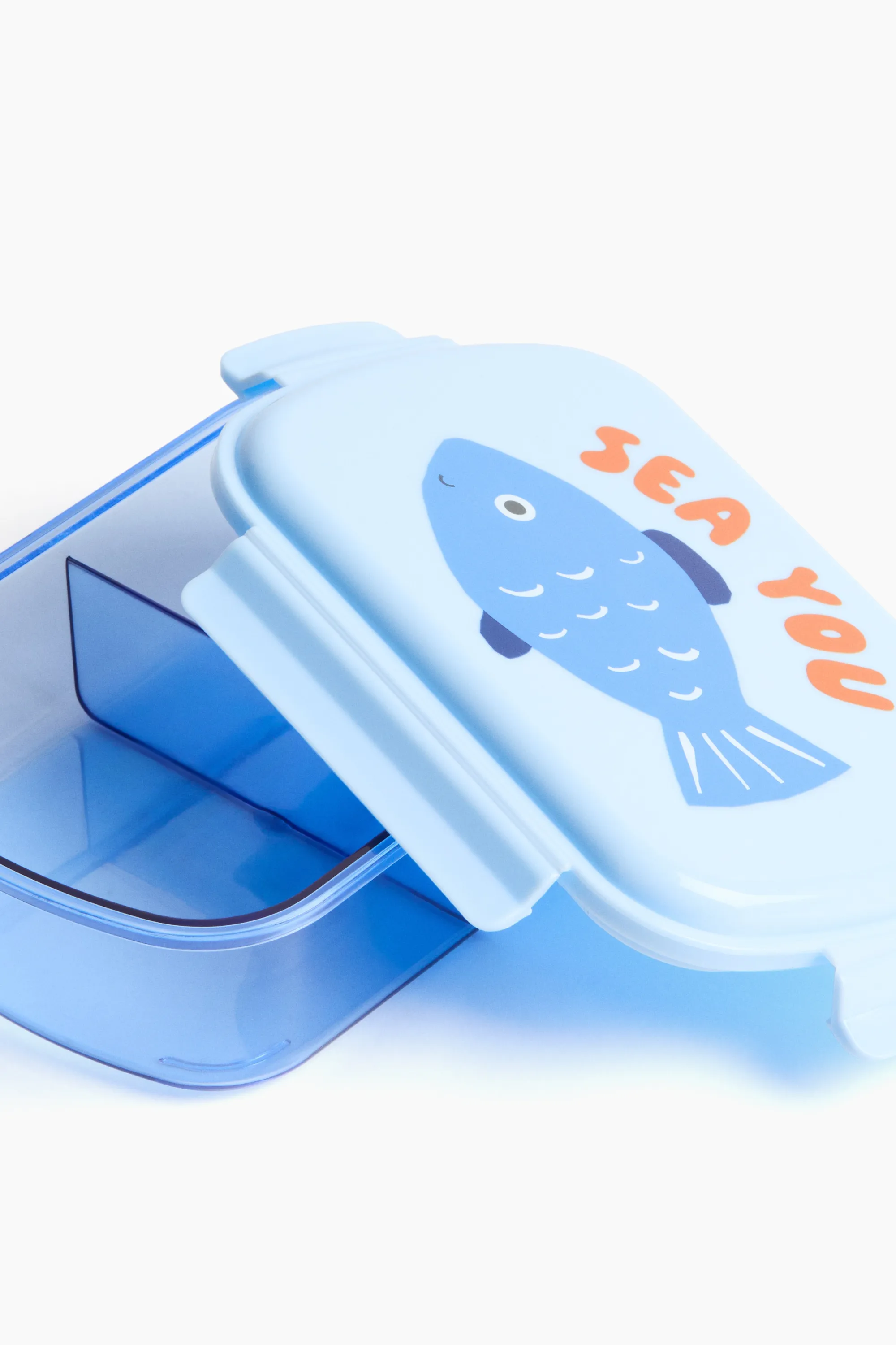 Lunch box pour enfant - Bleu clair/poisson
