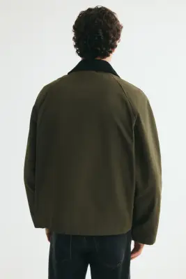 Veste workwear - Vert kaki foncé — photo 2