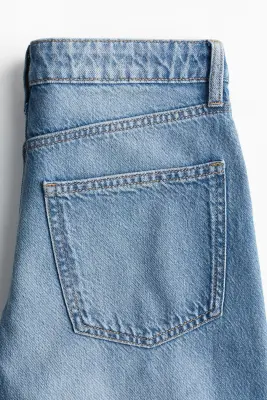 Barrel Regular Jeans - Bleu denim clair — photo 2