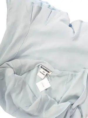 Jupe midi en soie bleu clair Prix boutique 800€ Taille 38/40 — photo 2