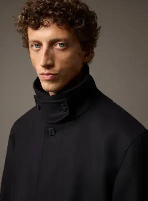 Manteau Auguste Navy — photo 4
