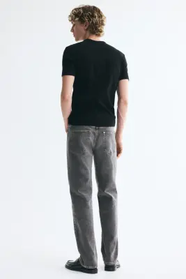 Regular Jeans - Gris denim — photo 3