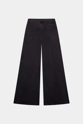 JEANS PALAZZO - DENIM GRIS — photo 2