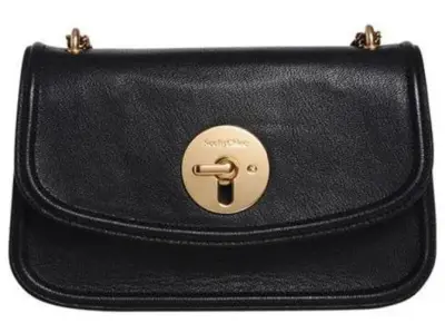 Sac a main lois cuir rose
