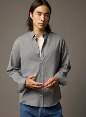 Chemise Mercer Mixed Blue — photo 1