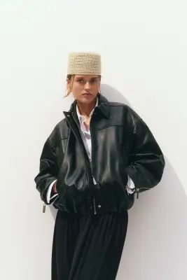 Chapeau de paille - Beige clair — photo 1