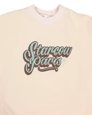 x With Vivid Color Crewneck Cream — photo 2