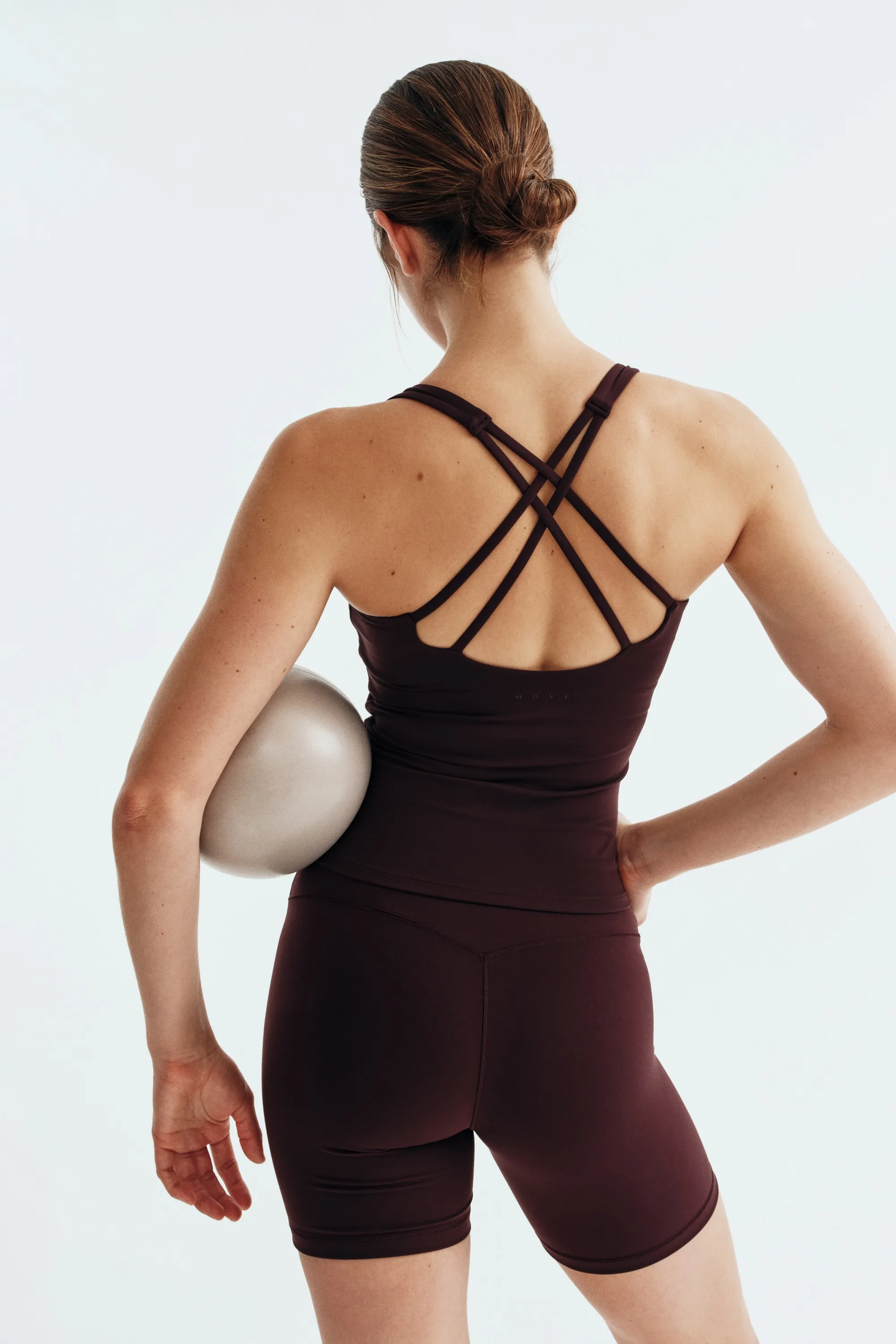Cuissard vélo SoftMove™ - Prune chocolat