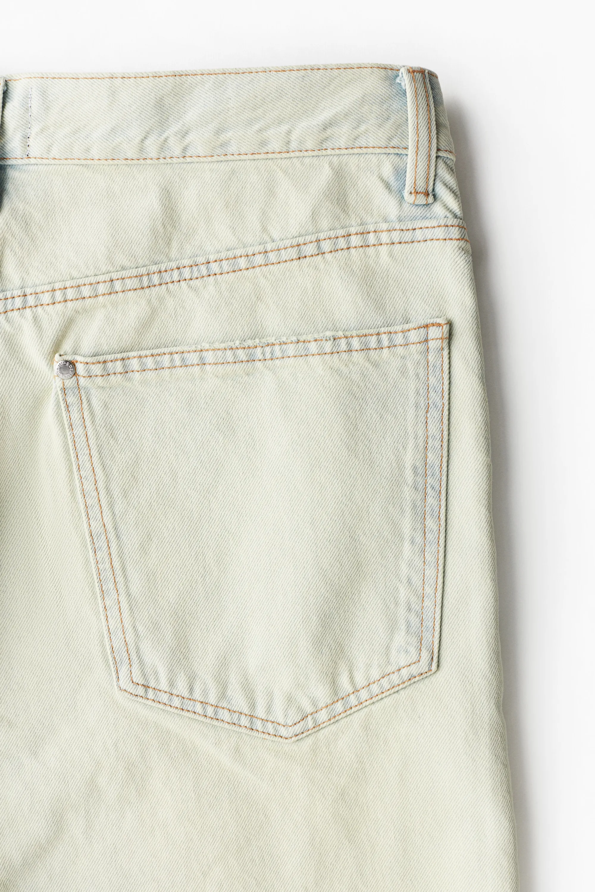 Short Baggy en denim - Bleu denim pâle