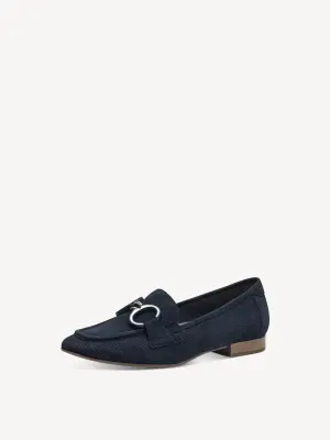 Mocassins Tamaris 008-54202-42 Bleu Foncé - Daim Grande Pointure Femme — photo 1