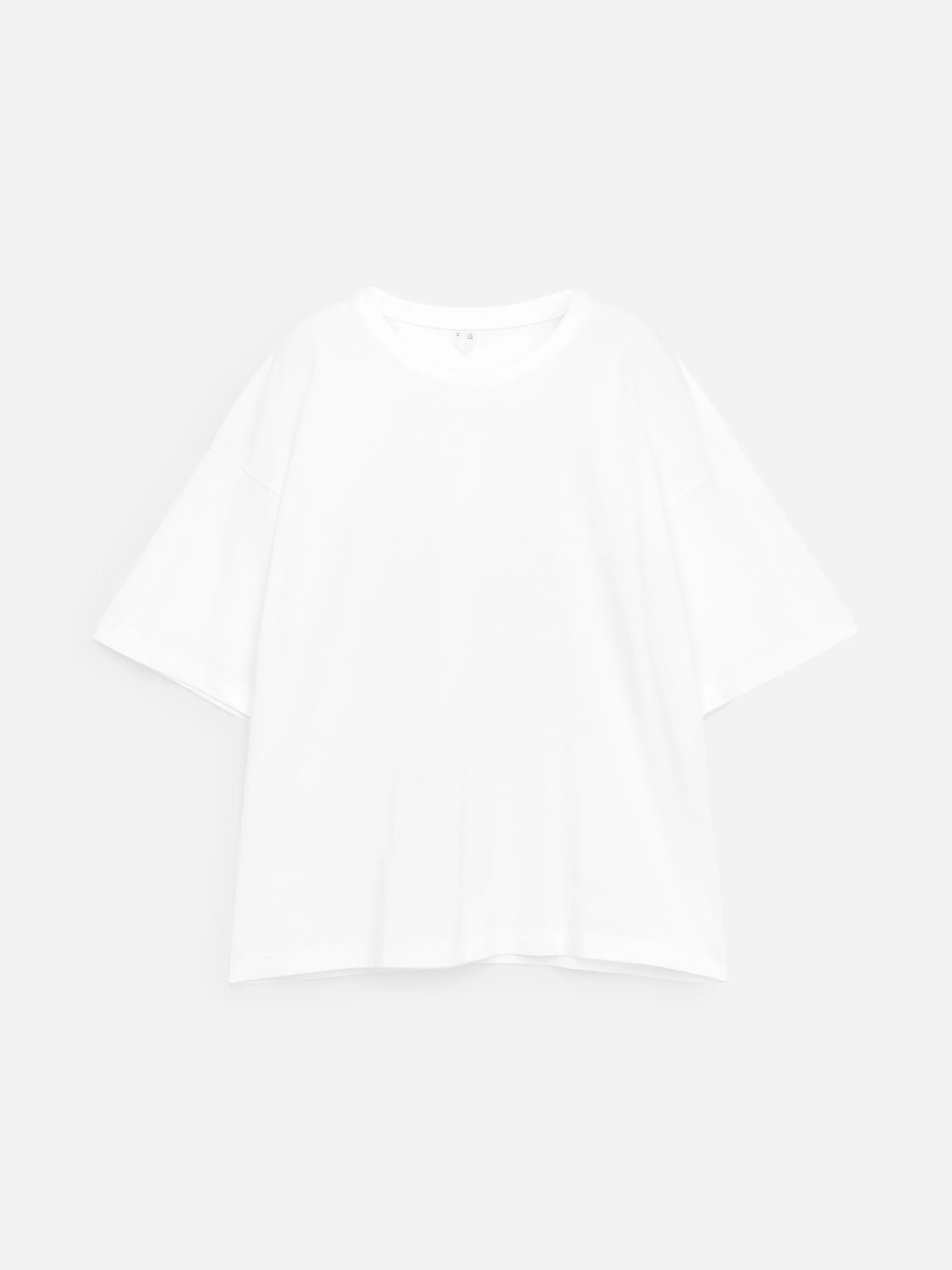 T-shirt oversize - Blanc
